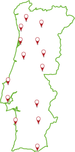 UP AWARDS Portugal Roadshow Map