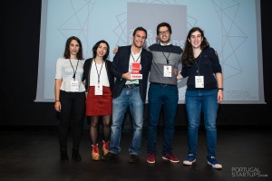 Daniela Monteiro, Ana Almeida, Miguel Vicente, Rafael Pires and Inês Silva
